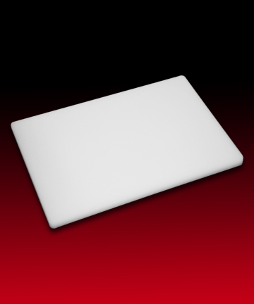 White Poly Cutting Board 18"L x 30"W x .75"H